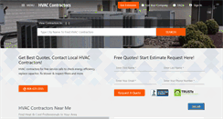 Desktop Screenshot of hvaccontractors.biz